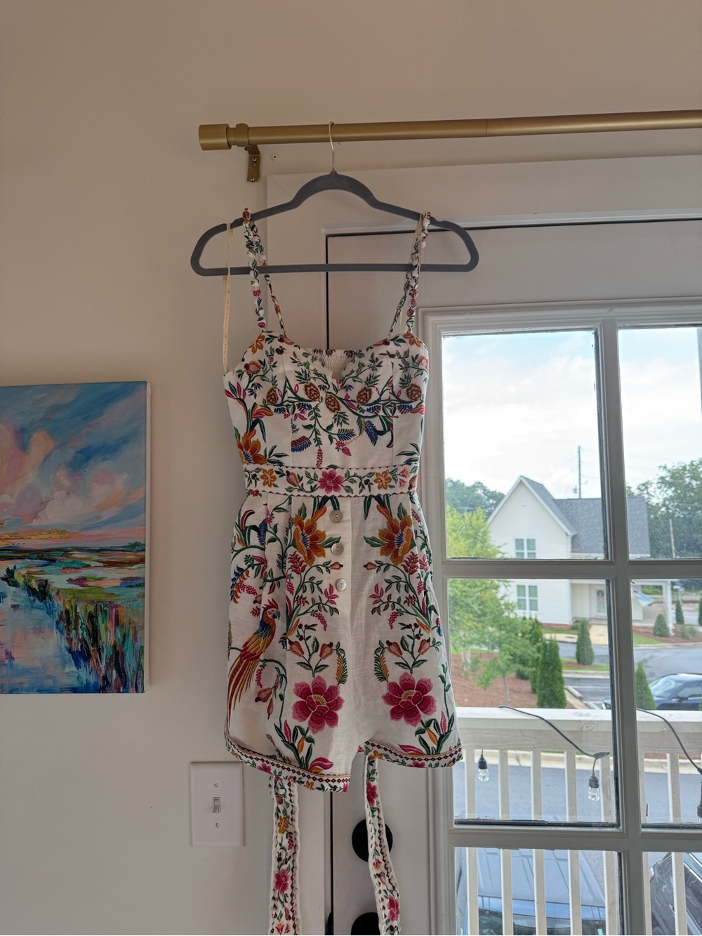 FARM Rio Delicate Forest Romper - NEVER WORN - Picture 2 of 4